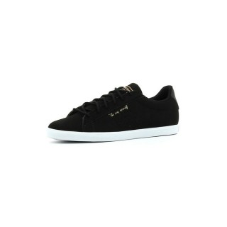 Nouvelle Collection Le Coq Sportif Agathe Lo S Nubuck Noir - Chaussures Baskets Basses Femme